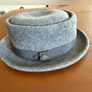Goorin Brothers Gray Wool Fedora Hat Size Large